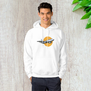Retro Aeroplane Vintage Jet Travel Art Design Hoodie