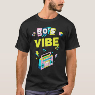 Retro Aesthetic Party 90s Vibe Nostalgic 90's T-Shirt