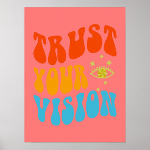 Retro Aesthetic Wall Art for Girls, Tweens, Teens