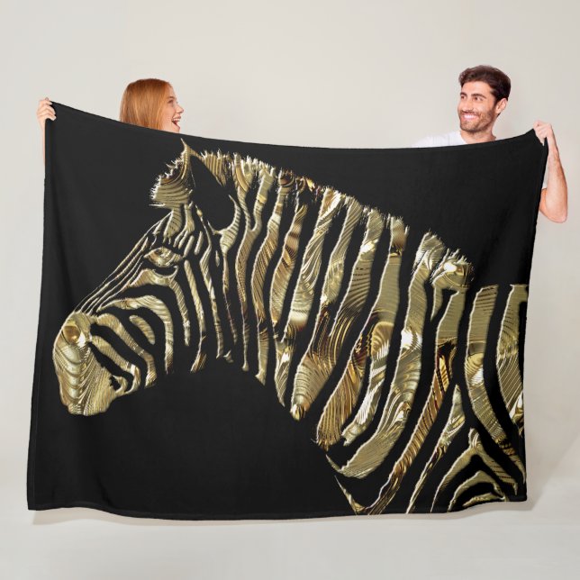 Retro Africa 5A Options Fleece Blanket (In Situ)