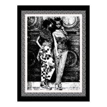 Retro Afro Pop Art Fashion