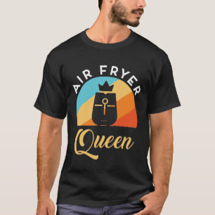 Retro Air Fryer Queen T-Shirt