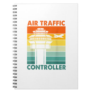 Retro Air Traffic Controller Notebook
