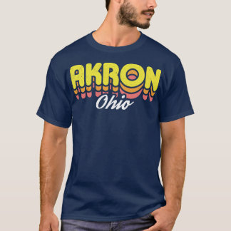 Retro Akron Ohio T-Shirt
