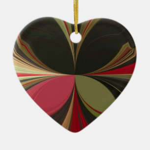 Retro Akuna Matata Gifts chic apparel Colour desig Ceramic Tree Decoration