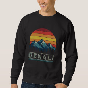Retro Alaska Denali National Park Shirt for Men Wo