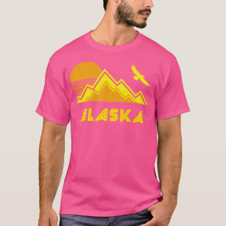 Retro Alaska Distressed Hiking Tee