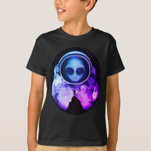 Retro Alien Astronaut T-Shirt