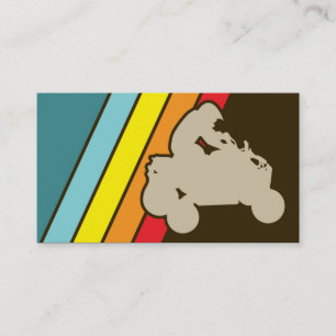 retro all-terrain vehicles business card
