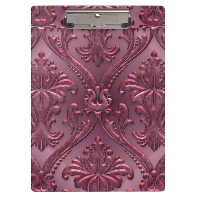 Retro Aluminium Metal Clipboard (Front)