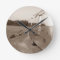 Retro Aluminium Trailer Clock Vintage Reflection