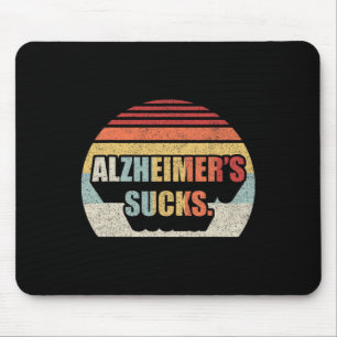 Retro Alzheimers Dementia Alzheimer Disease Awaren Mouse Mat