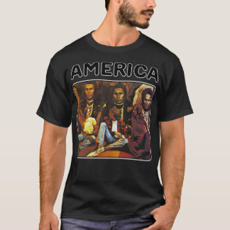 Retro america band rockk gift for fans T-Shirt