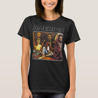 Retro america band rockk gift for fans T-Shirt