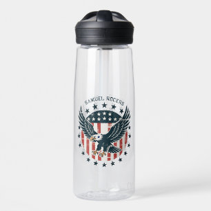 Retro American Eagle Water Bottle