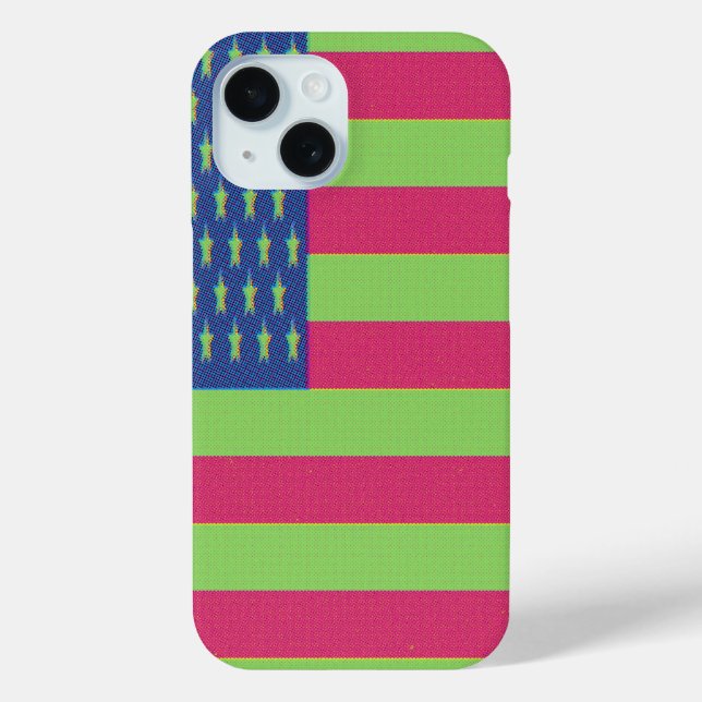 Retro American Flag  Case-Mate iPhone Case (Back)