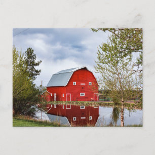 Retro American Scenery Postcard