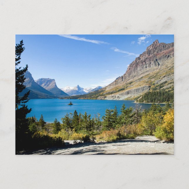 Retro American Scenery Postcard (Front)