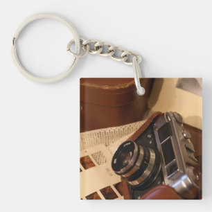 Retro analogue Photo Camera Key Ring