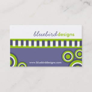 Retro and Modern Business Card