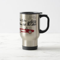Retro and Vintage Bunco Red Convertible