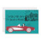 Retro and Vintage Bunko Red Convertible Invitation