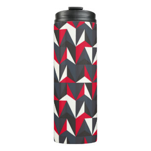 Retro and Vintage style with geometric shape, ill Thermal Tumbler