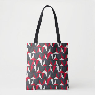Retro and Vintage style with geometric shape, ill Tote Bag