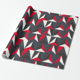 Retro and Vintage style with geometric shape, ill Wrapping Paper