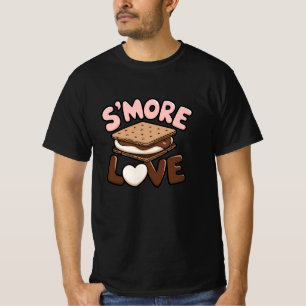 Retro and Whimsical S'mores Artwork for Fans T-Shirt