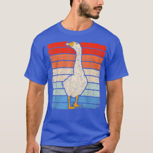 Retro Animal Goose Lover Farmer Farm Bird Goose T-Shirt