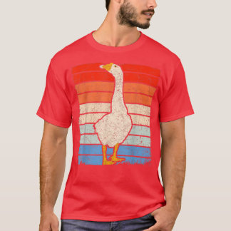 Retro Animal Goose Lover Farmer Farm Bird Goose T- T-Shirt