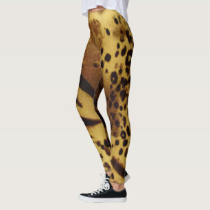 Retro Animal Print Lounge Leggings