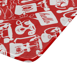 Retro Any Colour Telephone Pattern Cutting Board