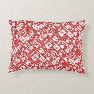 Retro  Any Colour Telephone Pattern Decorative Cushion