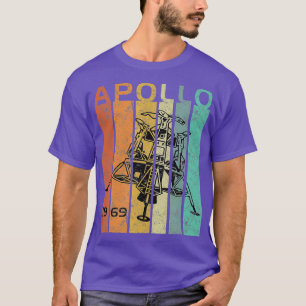 Retro Apollo 11 50th Anniversary Moon Landing T-Shirt
