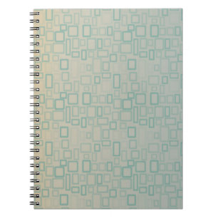 Retro Aqua Notebook