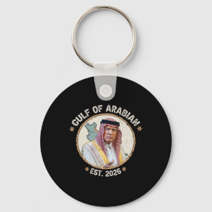 Retro Arabian Gulf Gulf Of Arabia Persian Gulf Fun Key Ring