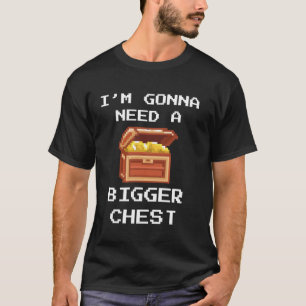 Retro Arcade 8 Bit Gaming Pixel Gamer Treasure Che T-Shirt