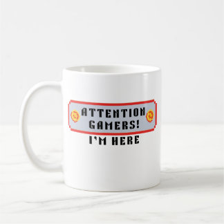 Retro Arcade Funny Gamer Quote Coffee Mug