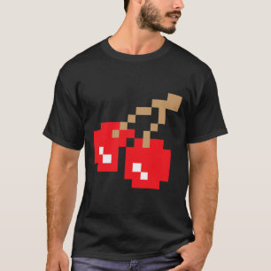 Retro Arcade Game Cherries T-Shirt