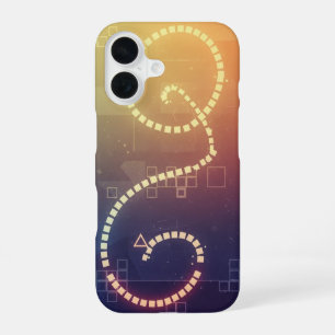 Retro Arcade Loop iPhone 16 Case