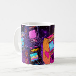 Retro Arcade Machines Coffee Mug