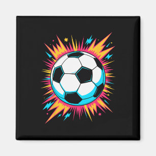 Retro Arcade Soccer Ll Magnet