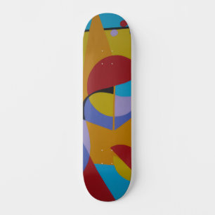 Retro Arcade Style Skateboard