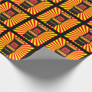 Retro Arcade Video Game Personalised Birthday Wrapping Paper