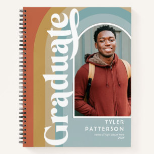 Retro Arch Photo 2025 Graduation Leavers Book