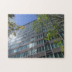 retro architecture jigsaw puzzle
