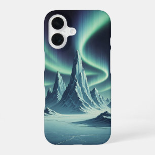 Retro Arctic Glow iPhone 16 Case