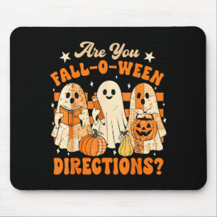 Retro Are You Fall O Ween Directions Teacher Hallo Mouse Mat